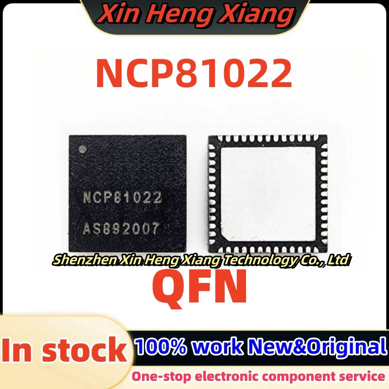 

100%New 5PCS NCP81022N NCP81022 NCP81022MNTWG QFN-52