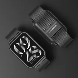 Strap for Xiaomi Mi Band 9 8 Pro Smart Bracelet Replacement Metal Mesh Stainless Steel Watch Band for Mi Smart Band 9 Pro