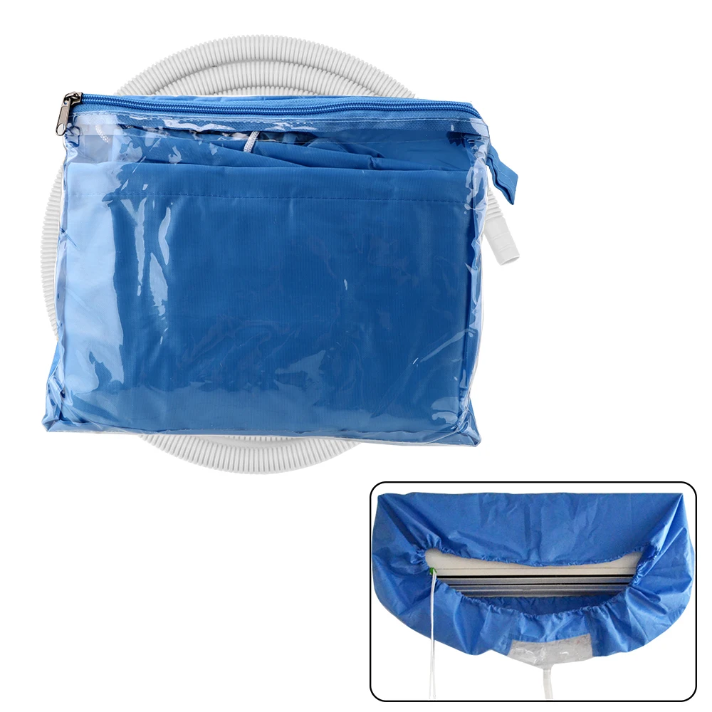 Air Conditioning Covers Protective Dust Cover Air Conditioner Cleaning Washable For 1-3P Tightening Belt Wall Mounted