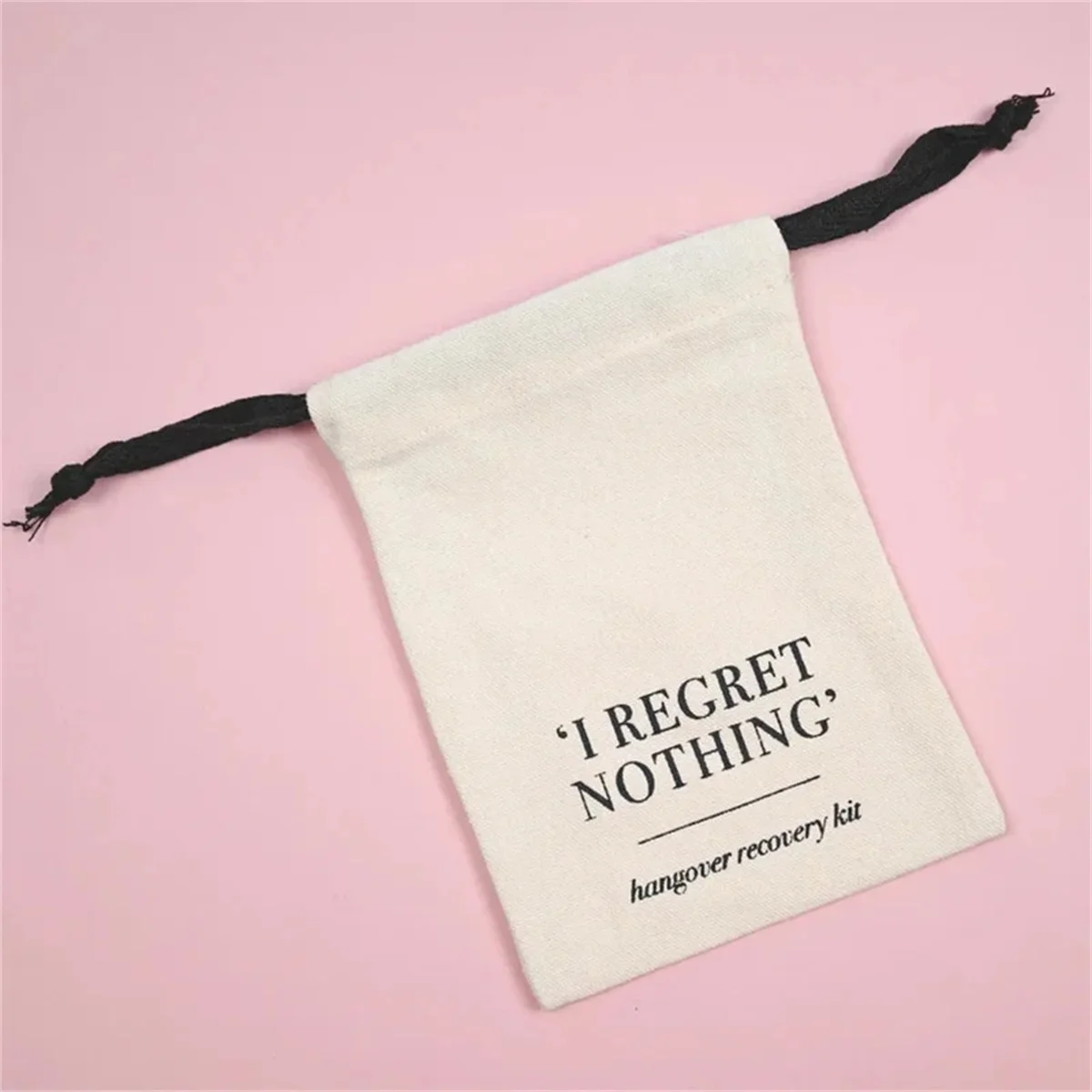 5pcs i Regret Nothing Hangover Recovery Kit Bags Bachelorette hen Party Bridal Shower Wedding decoration bridesmaid guest gift