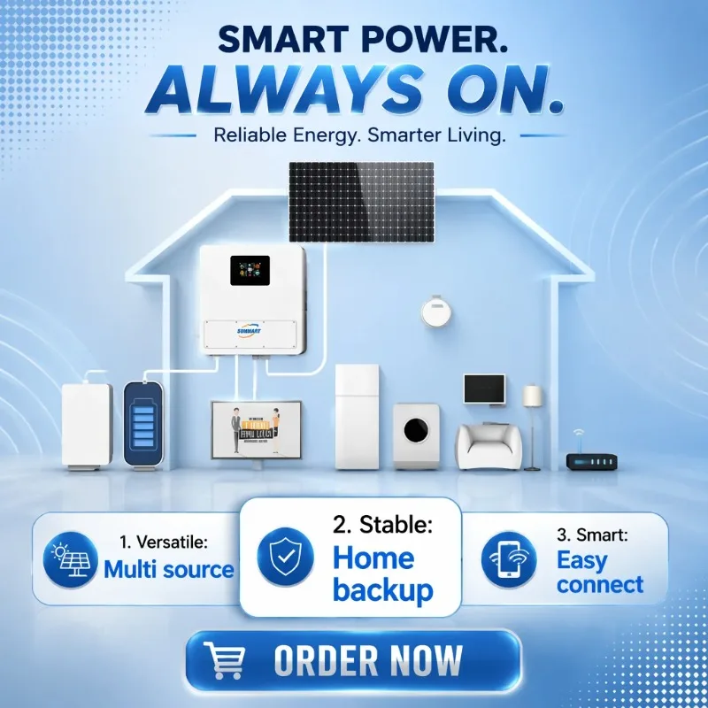 [Best Selling]Single Phase IP65 Hybrid Solar Inverter 6KW 240VAC MPPT WiFi 96V Lithium-Compatible Parallel 98% Efficiency For Ho