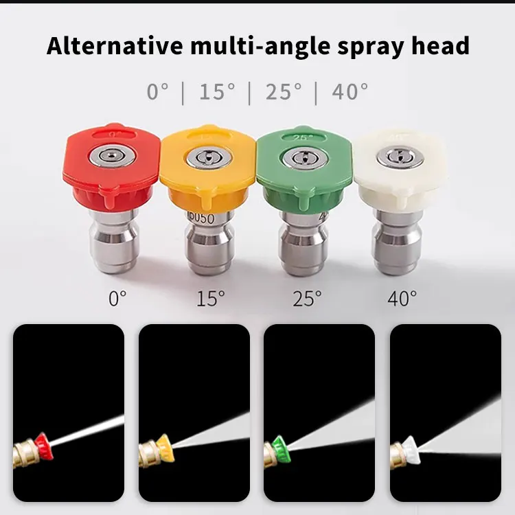 آلة تنظيف المجاري لغسالة الصرف بالضغط العالي 500Bar 37P #5