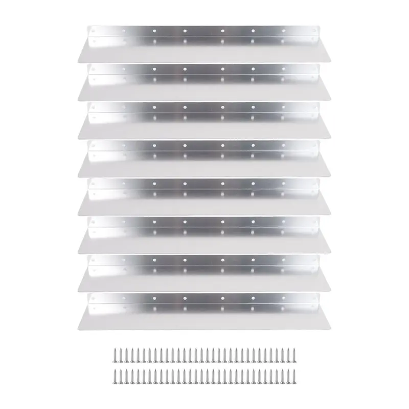

ABWZ-8Pcs Rain Gutter Gutter Splash Guards For House Roof Corner Diverter Gutter Splash Guards