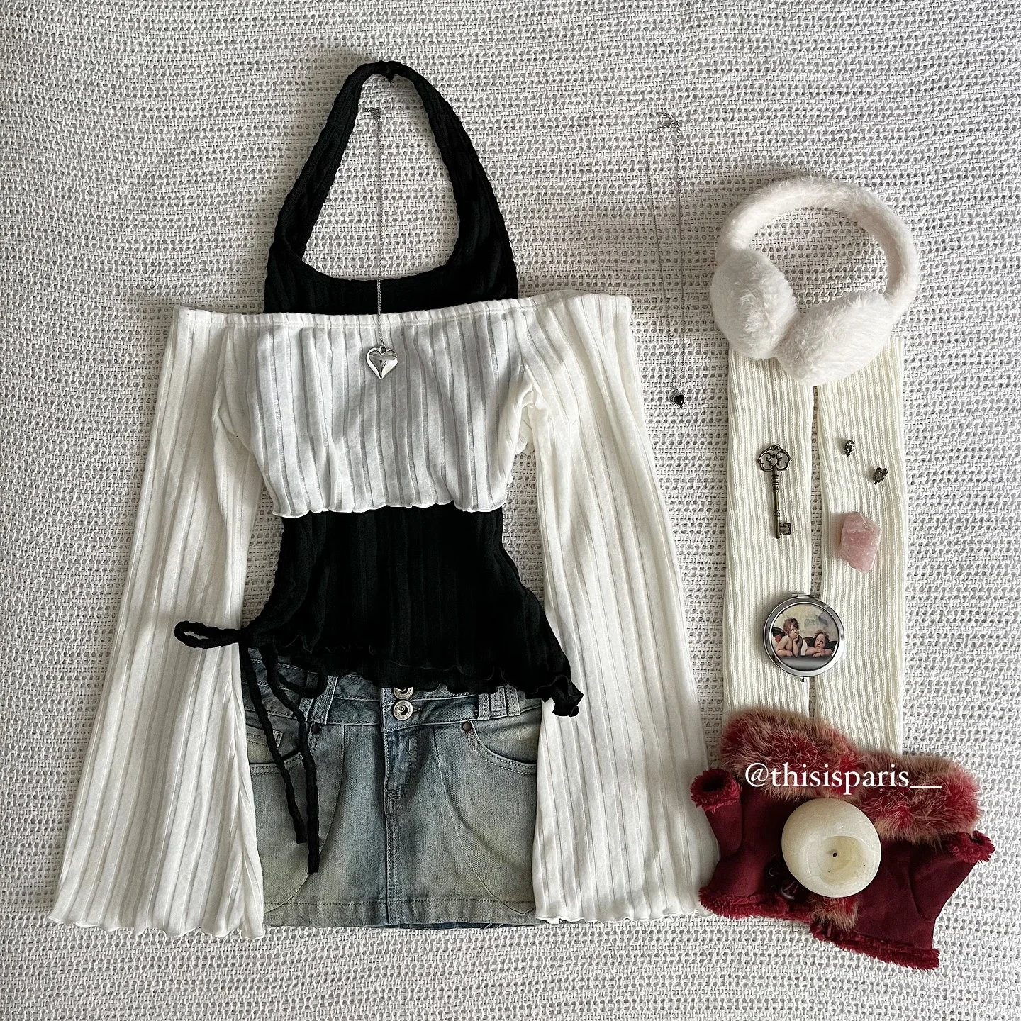 Aesthetic fashion loose T-shirt emotional rock Y2K Gothic garbage rock hip-hop top suitable for women autumn emotional girls