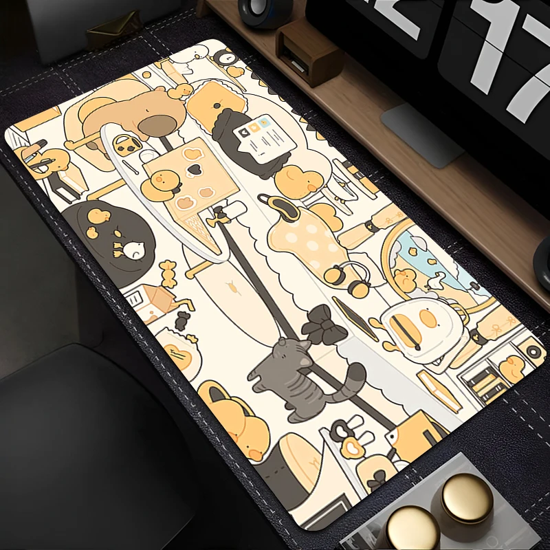 

Gaming Mouse Pad Anime Semyon Room Desk Mat Laptop Gamer Professional Premium Mousepad PC Speed Control Accessories Keyboard Pad