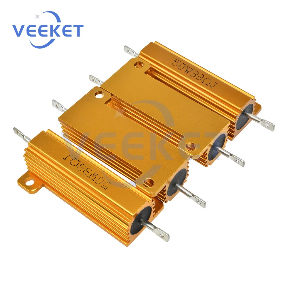 33ω/50W -5% Precision Cement Resistance Aluminum Shell  wound resistor