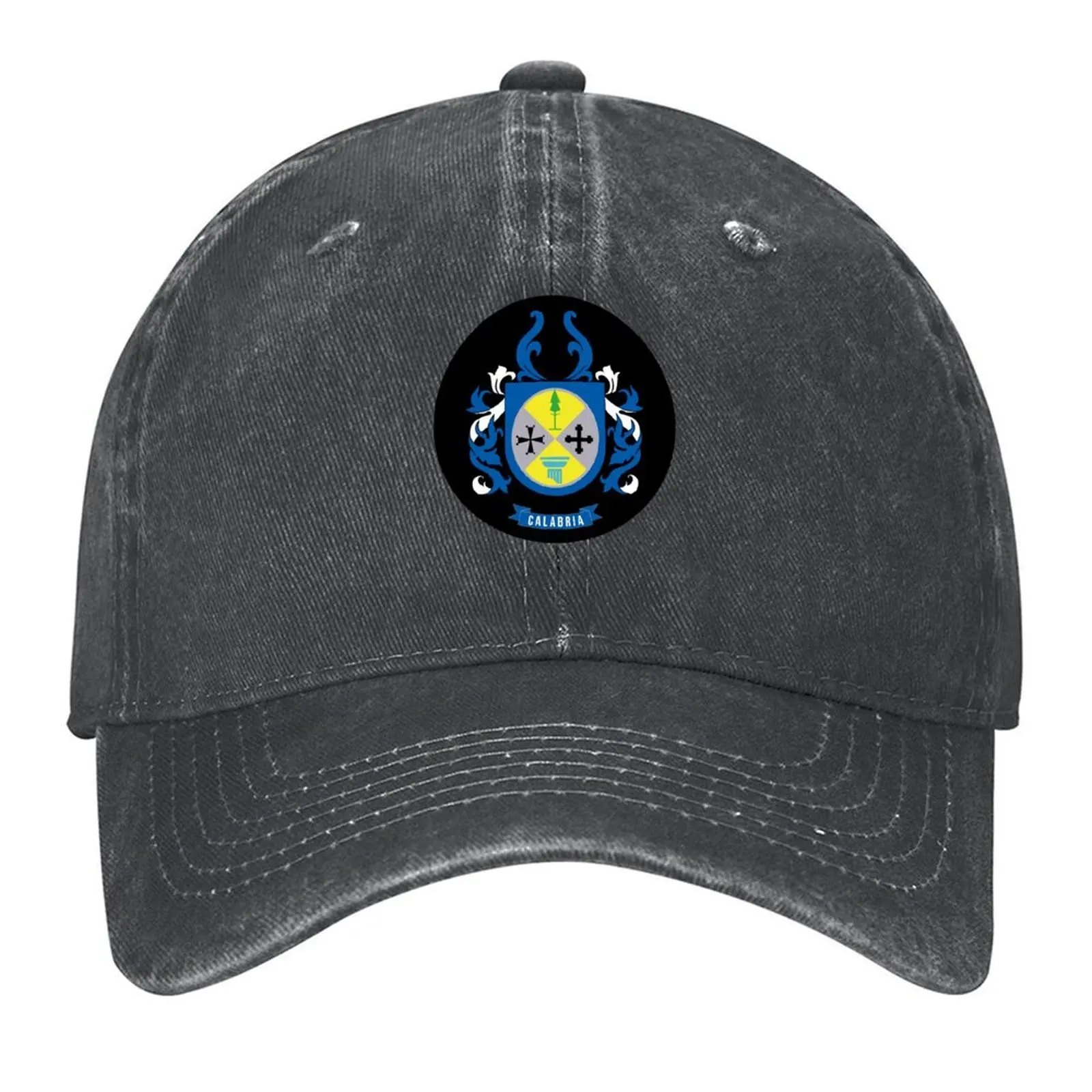 

Calabria Flag Coat Of Arms - Cool Italian Calabria Region Baseball Cap Unique hats Luxury man cap Kids Hat For Men Women's