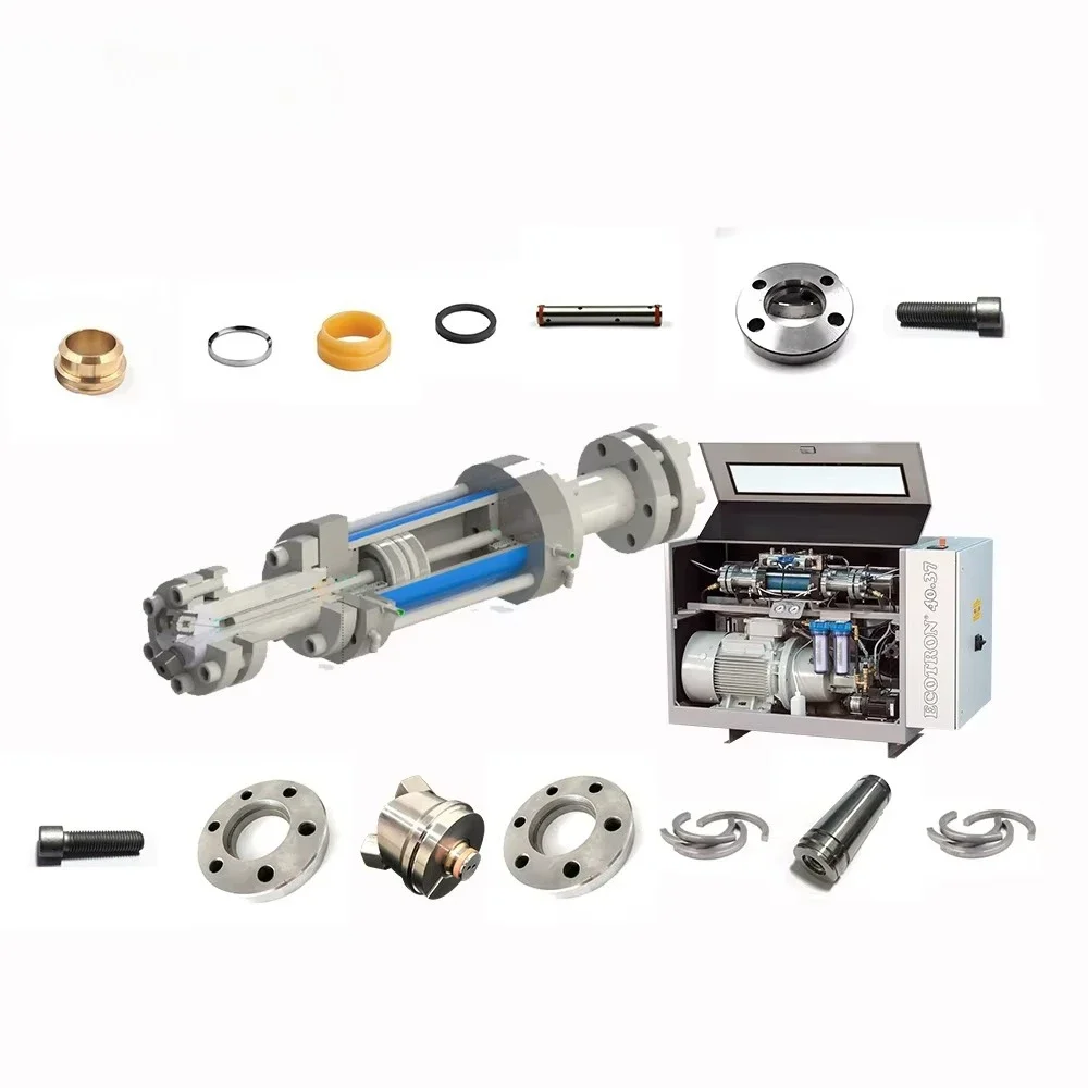 Waterjet Pump Intensifier Spare Parts Quad Ring 9704521/220 Check Valve Body CP022040/591 HP Cylinder  CP022009/779