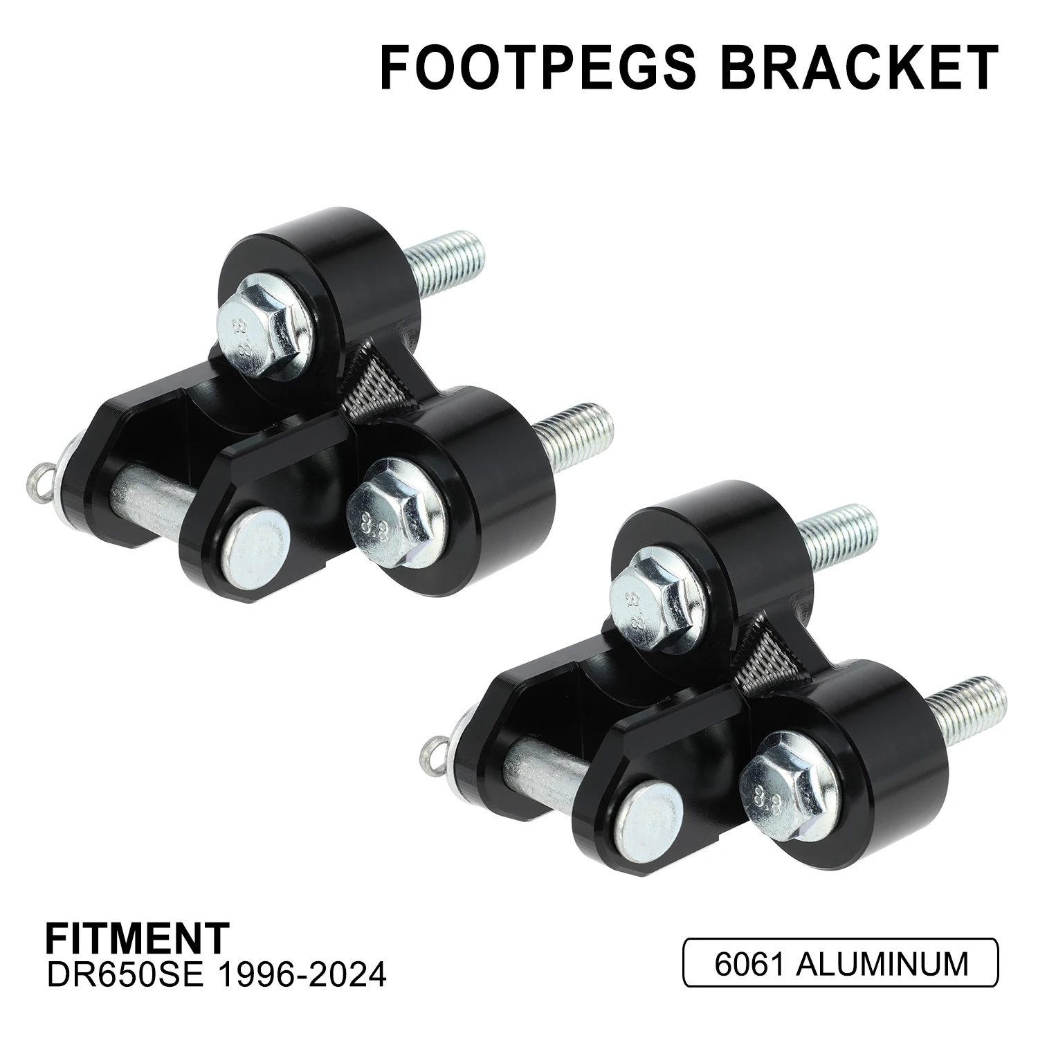 

FootPegs Bracket Motorcycles Accessories CNC Foot Pedal Footboard Lowering Kits Bracket For Suzuki DR 650SE Aluminum Dirt Bike