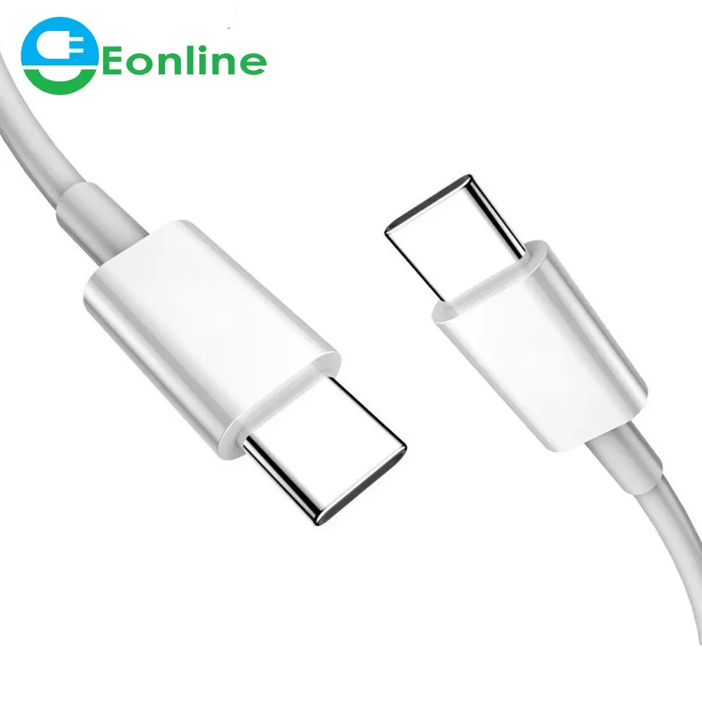 

EONLINE 1M Type C to USB C Cable Charger Cable for Samsung PD USB-C charging QC 3.0 Quick Charge
