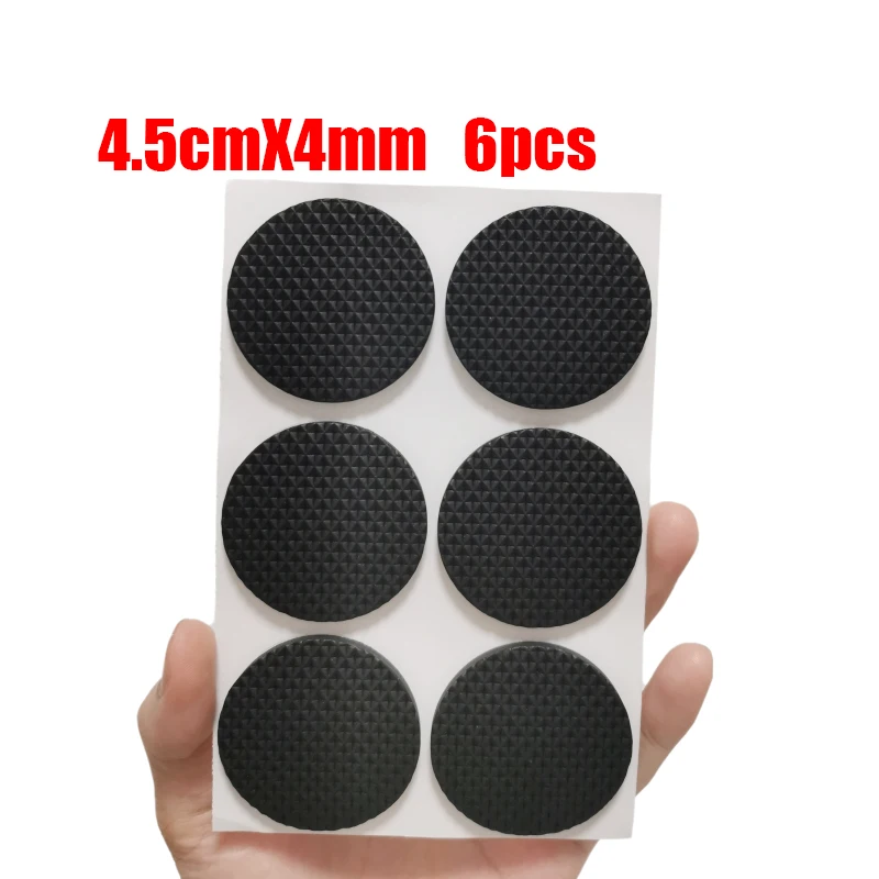 Gummi-Pads für Stuhl- und Tischbeine Selbstklebender Geräuschloser Bodenschutz Möbelfüße Stoßdämpfer Hardware-Zubehör – Detail 18
