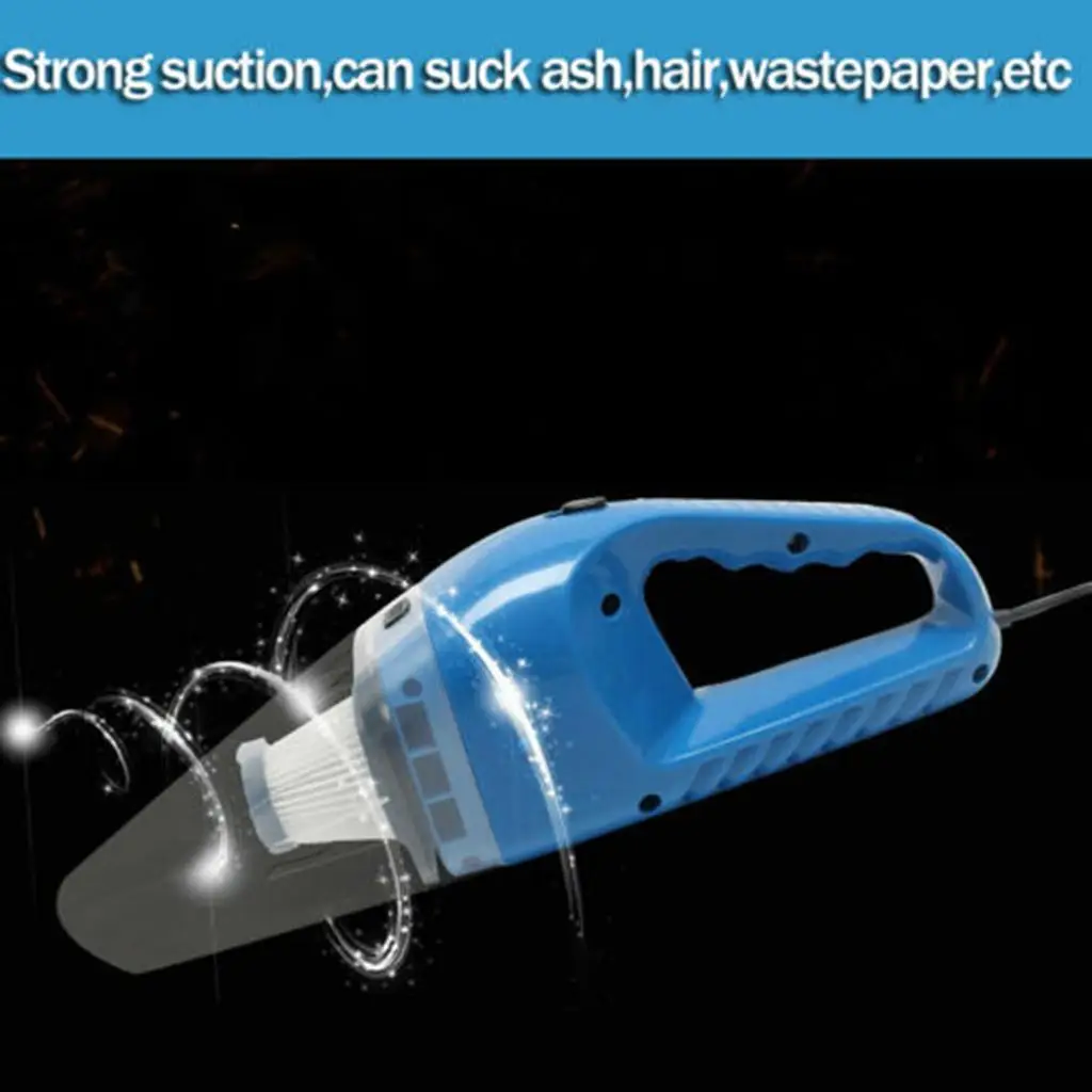 

High Power Vehicle Vacuum Cleaner Cable Model Handheld Vacuum for Car Upholstery and Car Cleaning Needs