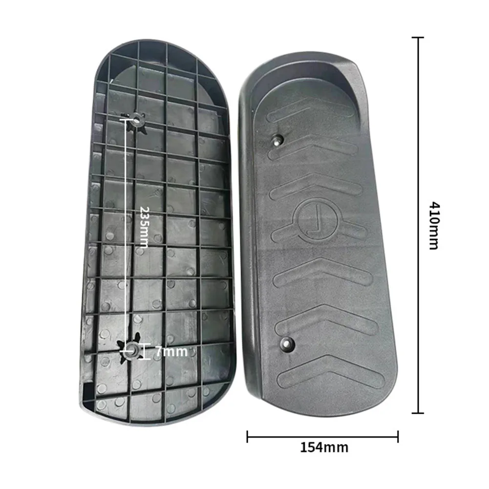 For Fitness Training 410mm Elliptical Machine Pedals Compatible With Indoor Bikes Enhanced Workout Performance