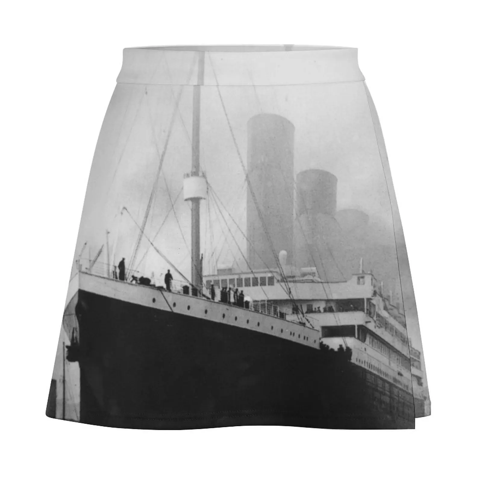 Titanic in dock in Southampton Mini Skirt modest skirts for women fashion korean clothing Women's summer dress