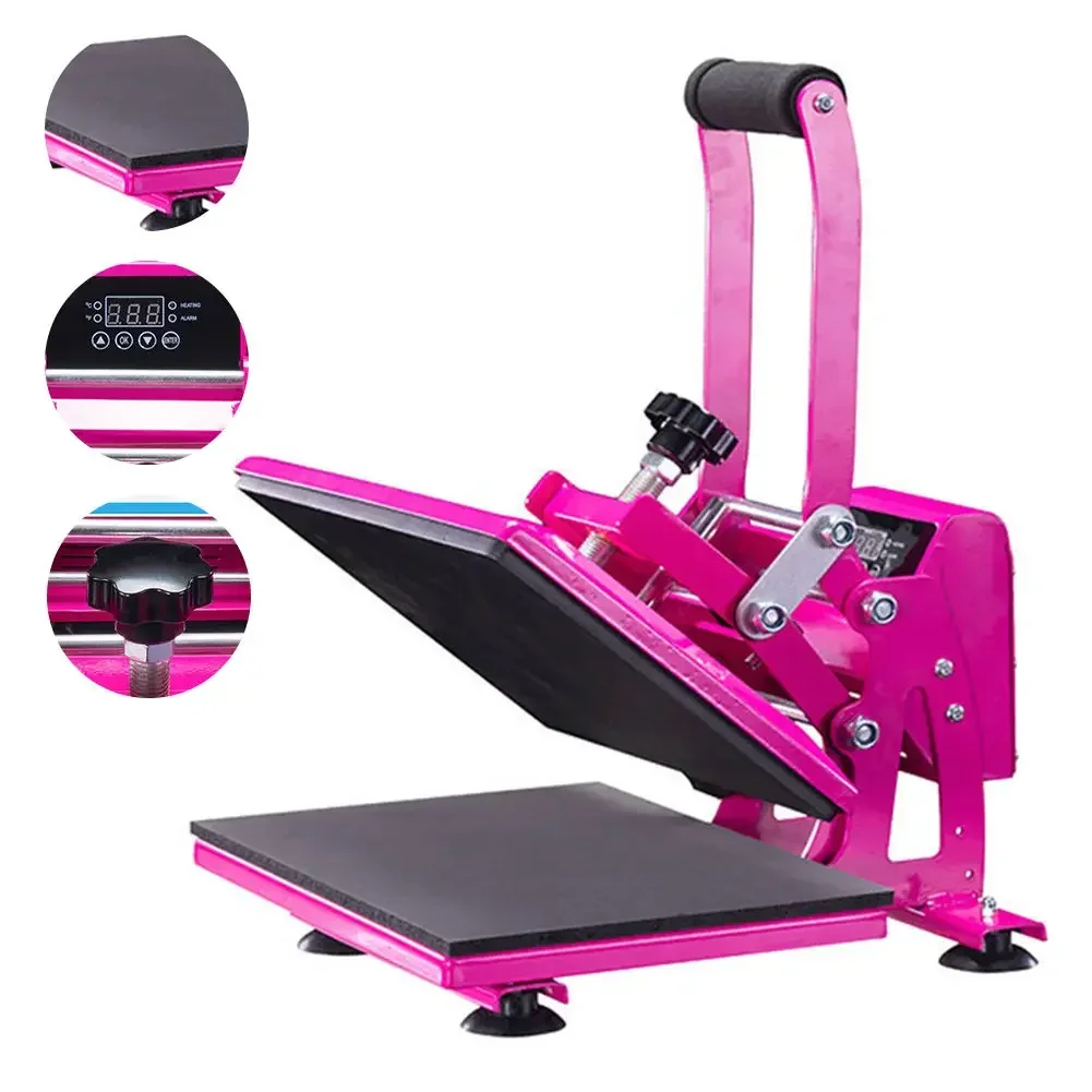 CLF1 DMTH2 Small  23*30cm A4 Manual Flatbed Small Sublimation Heat Press Machine For Custom T-shirts Printing/ Picture frame