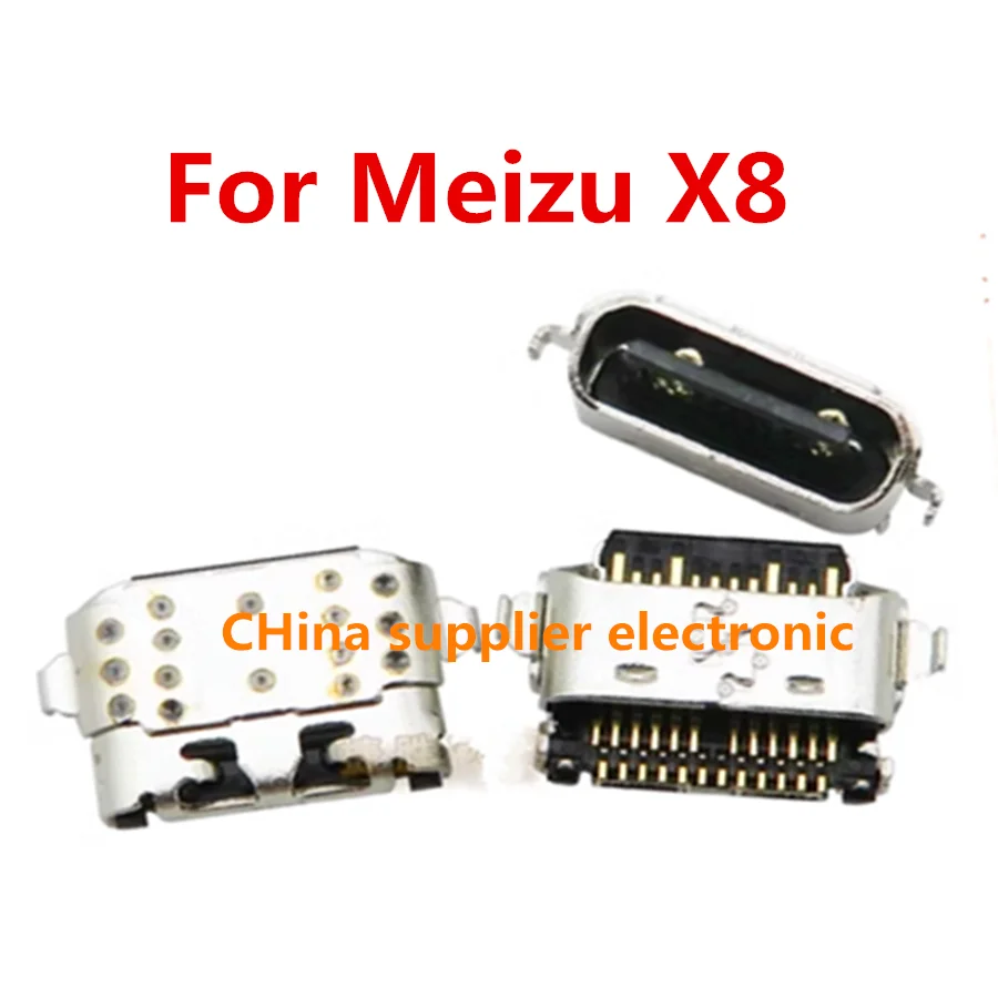 

10pcs-100pcs Charging Jack Charger Contact Usb Dock Port Connector Plug Type C For Meizu Meilan M852Q X8 Lenovo L78012 Z5 L78011