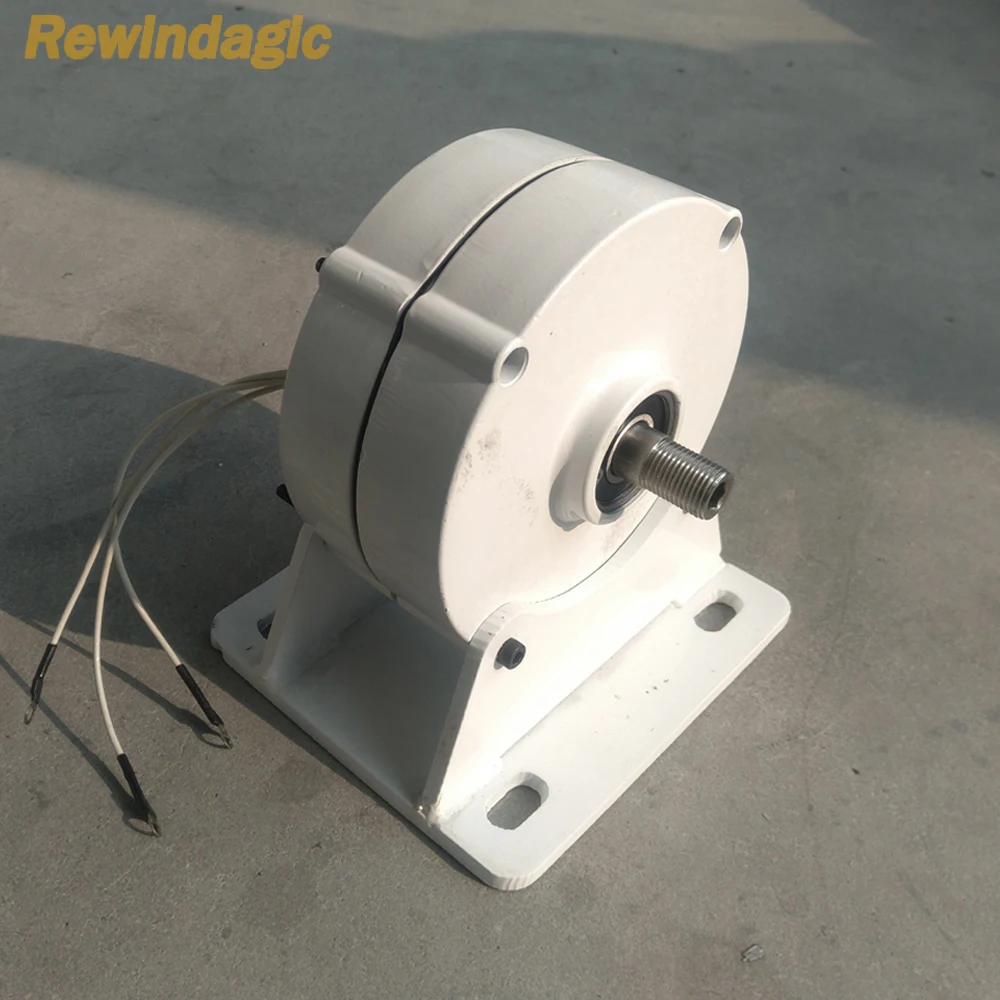 Imagem -04 - Gerador Elétrico Moinhos de Vento Dynamo Water Turbine Gearless Permanent Magnet Uso Doméstico 2kw 3kw 12v 24v 48v 2000w