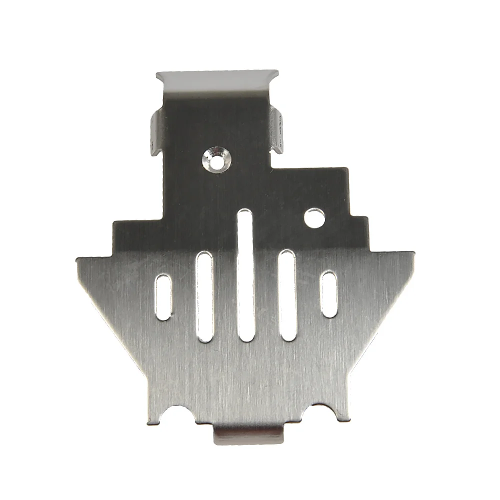 MIBIDAO 스테인레스 스틸 액슬 프로텍터 섀시 갑옷 플레이트 1/10 TRX-4 TRX4 RC 크롤러 자동차 부품