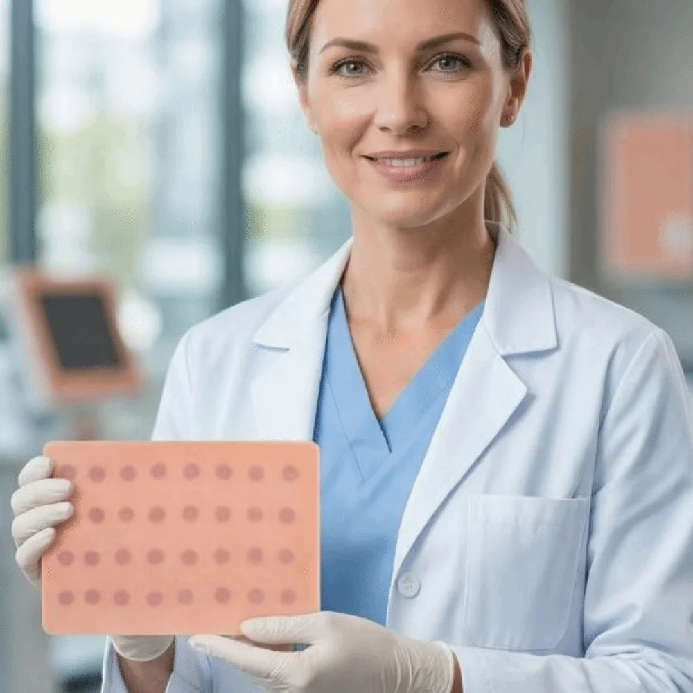 almofada-de-treinamento-para-injecao-intradermica-de-silicone-reutilizavel-com-32-pontos-de-injecao-subcutanea-embutidos-–-modulo-de-teste-de-pele