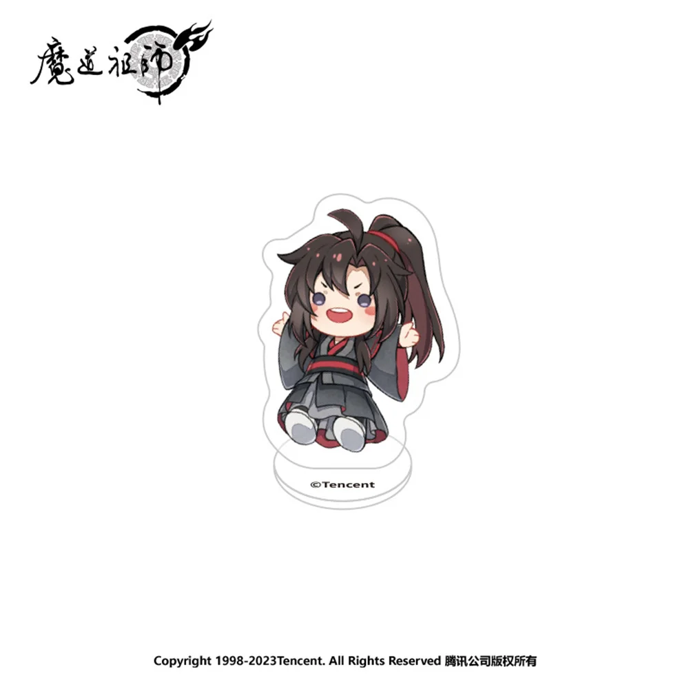 10cm Anime Mo Dao Zu Shi Acrylic Stand Figure Demonic Wei Wuxian Keychain Desktop Standing Plate Decoration Model Gift