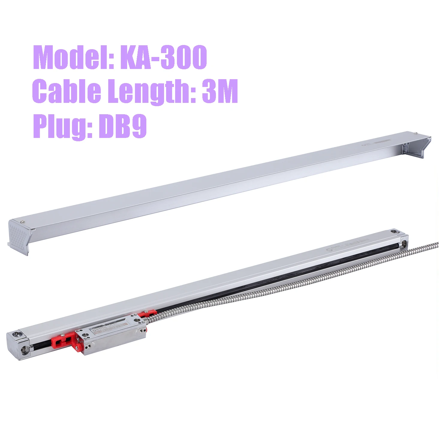 Imagem -04 - Sino Sds3ms Linha Central Digital Readout Dro Conjunto Sds23ms e Ttl 0.005 mm Ka-300 Codificador Ótico da Escala de Vidro Linear para o Torno de Trituração