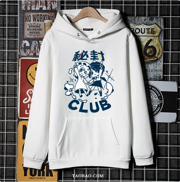 

Anime Touhou Project Usami Renko Hooded Hoodie Cosplay Autumn Winter Men Women Coat Loose Jacket Tops