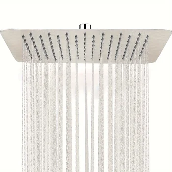 Bourdillat 16 inch / 20 inch Black / Mirror Shower Head Thickened Stainless Steel Large Rain Shower head top