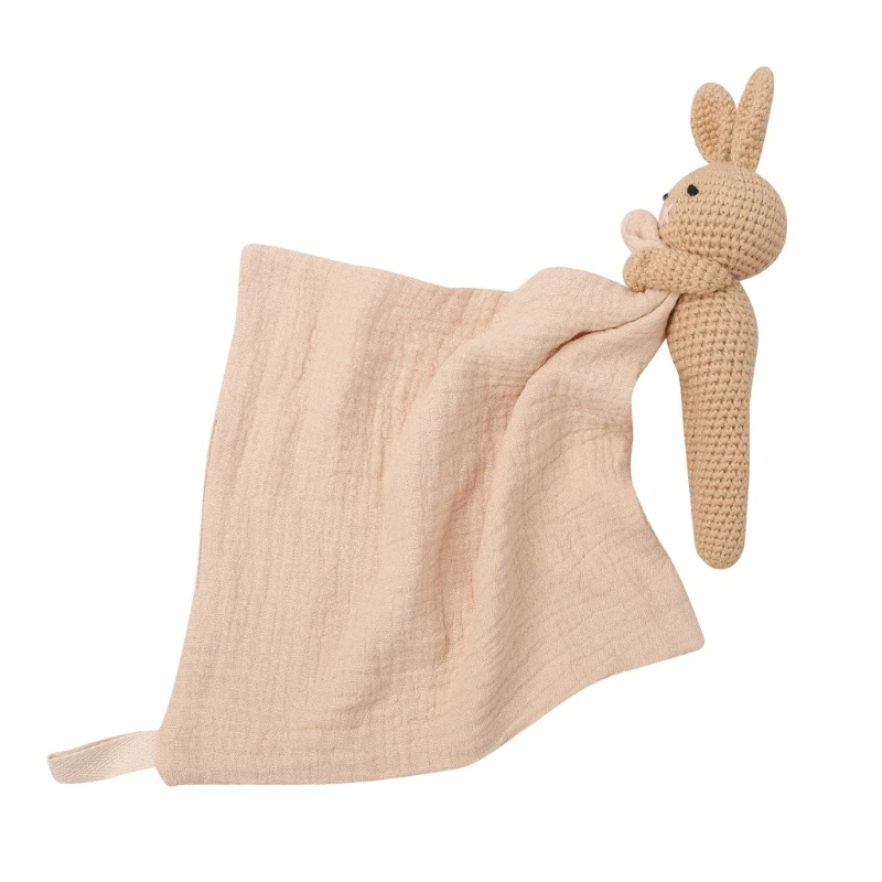 Animal Soothing Towel for Baby Gentle Cotton Soother for Better Sleep