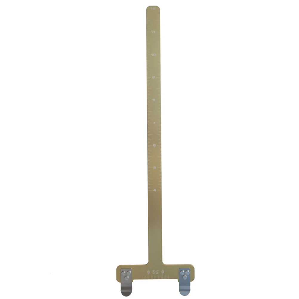 

Archery Bow Ruler Golden Lightweight Arrow Rest Aligner Tool Accurate Target Sight Accessory Outdoor Use