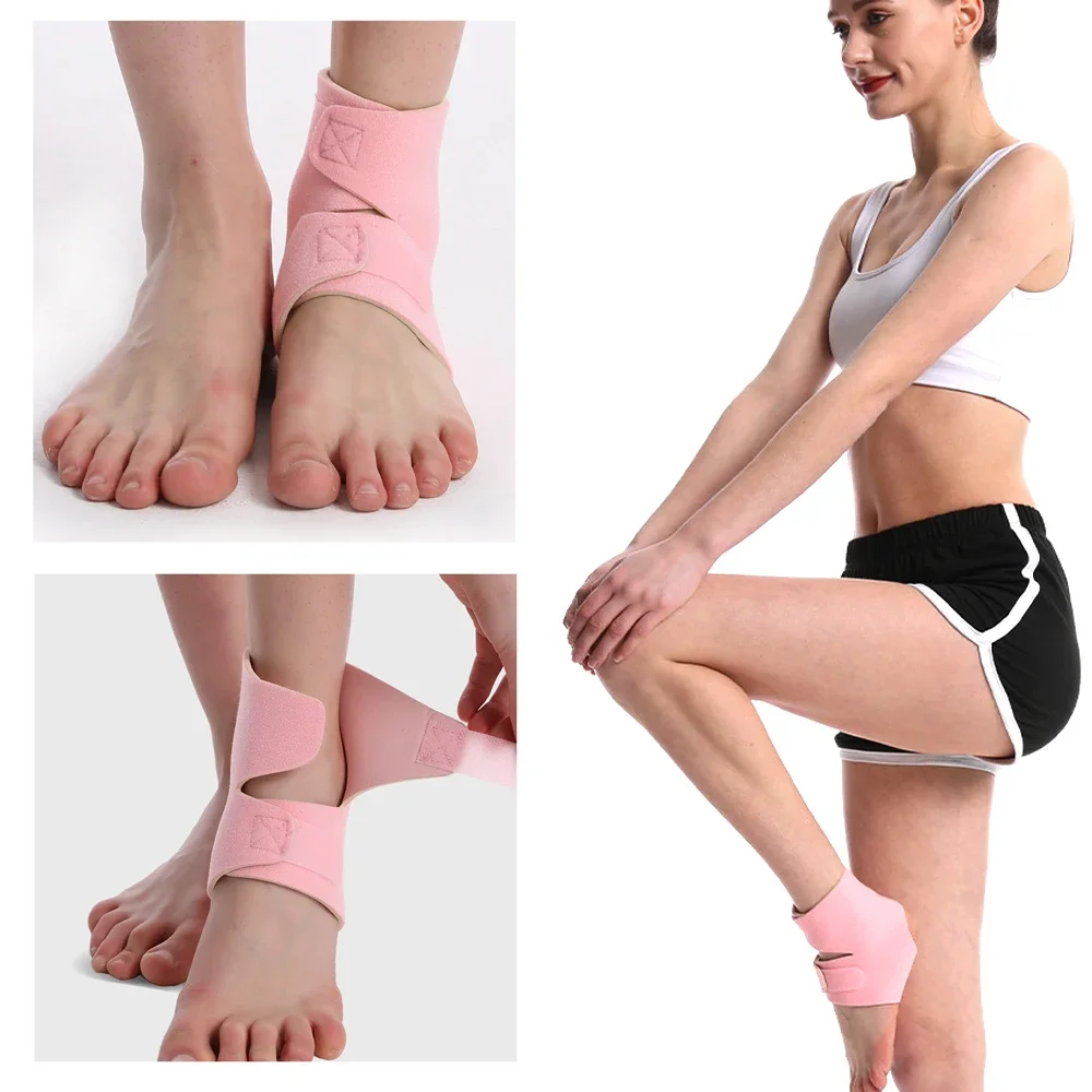 1 PCS Adjustable Ankle Brace for Women and Men-Ankle Support Brace for Sprained Ankle,Plantar Fasciitis-Compression Ankle Wrap