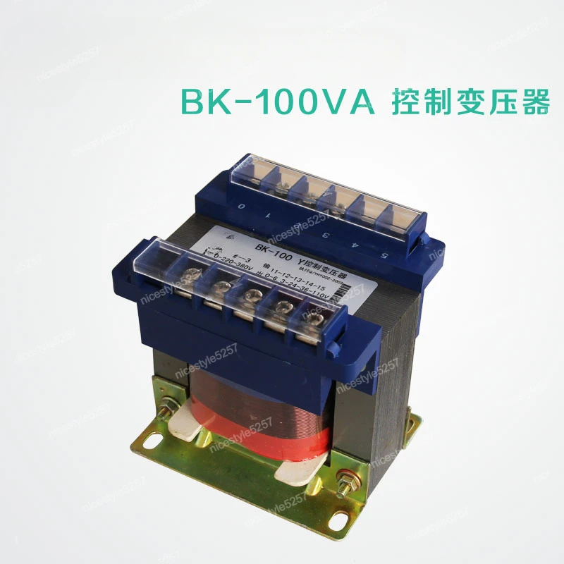 All copper BK-100W 100VA control transformer 380V220V to 36V24V12V6V can be customized