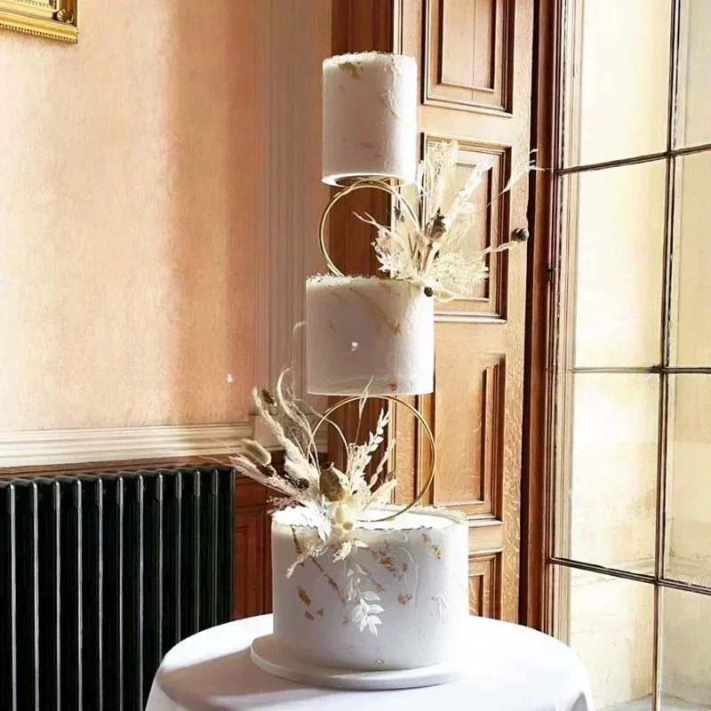Wedding cake stand dessert tray partition decorative cake stand suitable for birthday party festival Christmas cake accessories