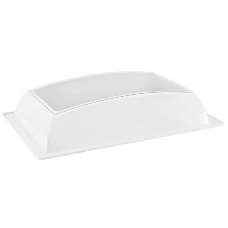 

RV Skylight Inner Dome with Clear Window 14 x 22 Universal Inner Skylight for Vehicle Roof Light Installation in Clear Transpar