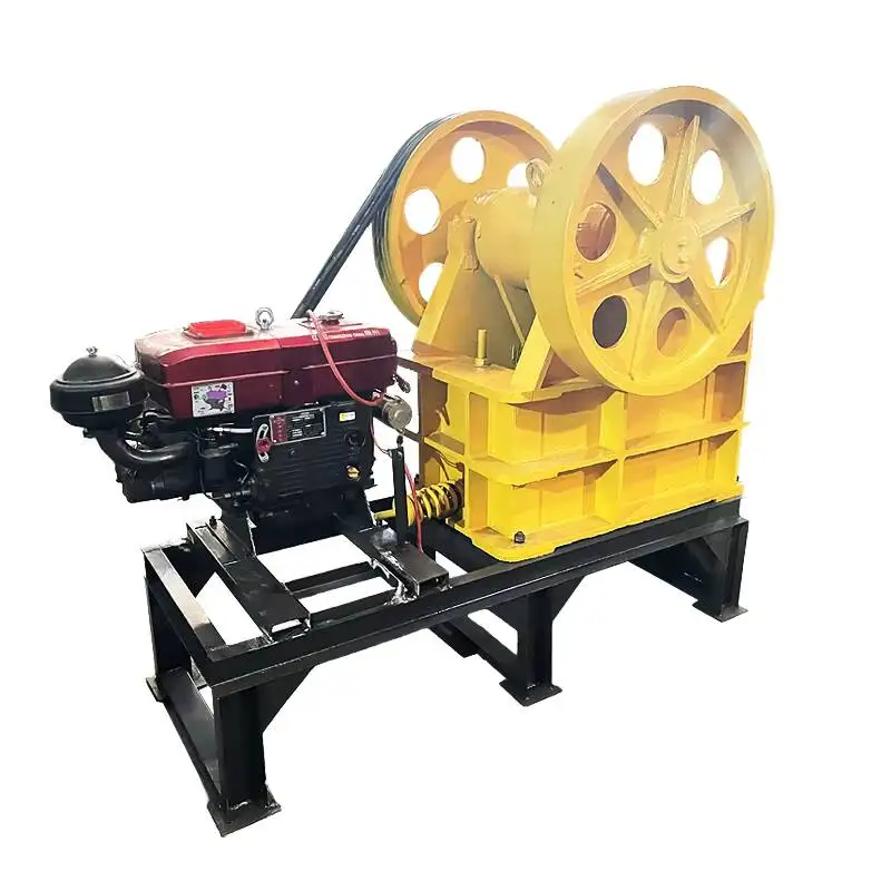 Metallurgical Industry Wheel Track Jaw Crusher Steel Crushing Line Jaw Crusher