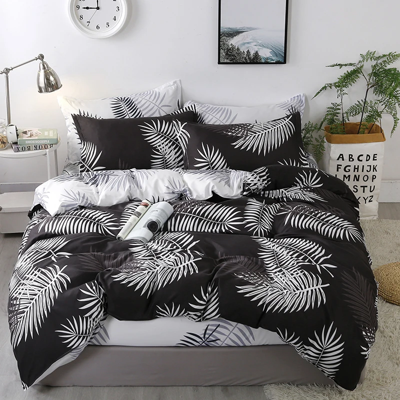 1pc Printed Duvet Cover,Modern Style Reversible Ultra Soft Breathable Design,Pillow case without filler,For Bedrooms,Guest Rroom