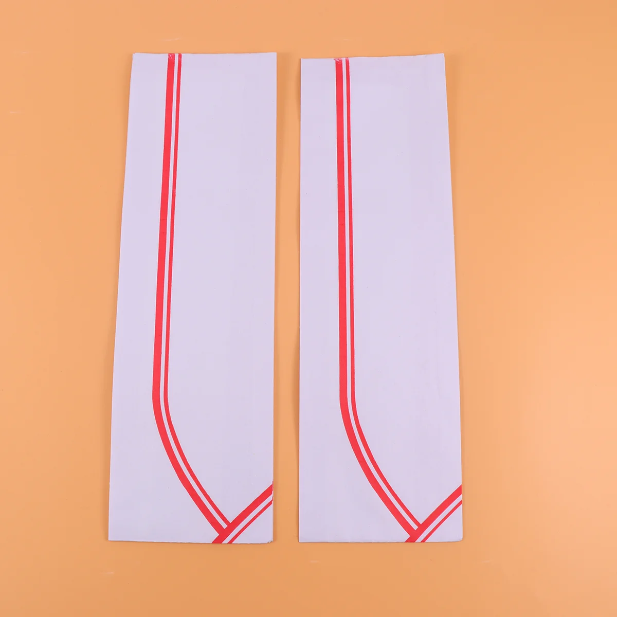 50pcs Disposable Chef Hats Lightweight Headgear Simple Kitchen Accessories for Cooks Red