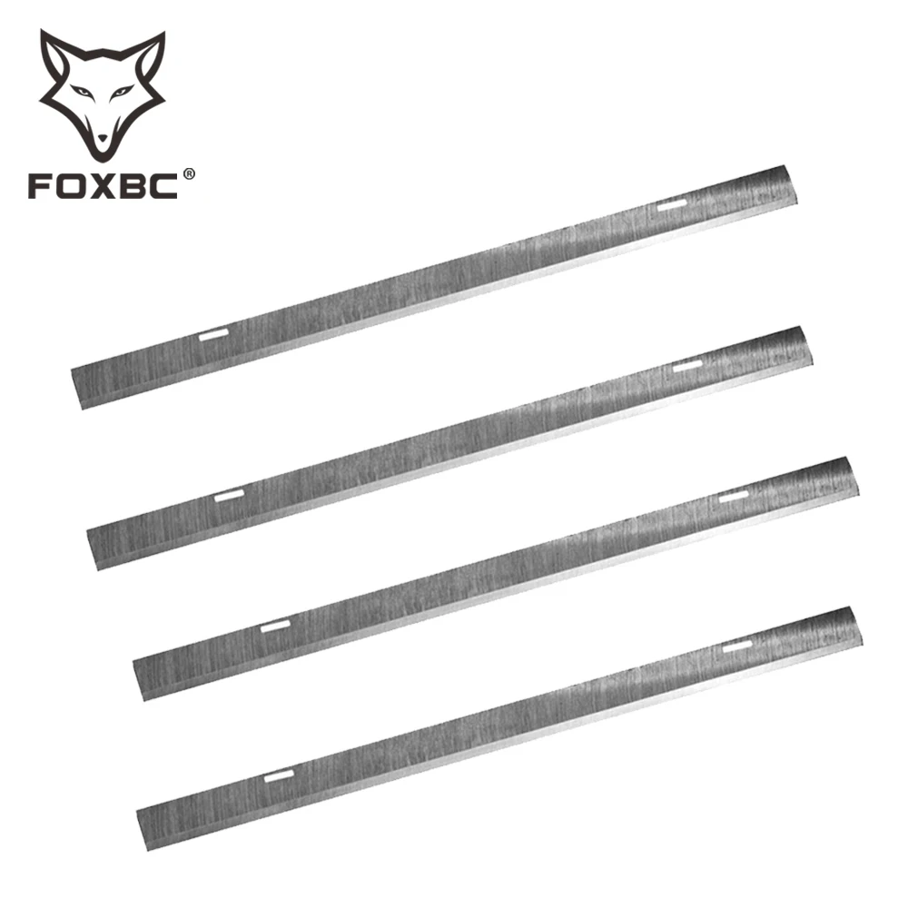 FOXBC Planer Blades DE7330 for Dewalt de 733 Planer Blades Type 2 319 mm for Woodworking - SET OF 2