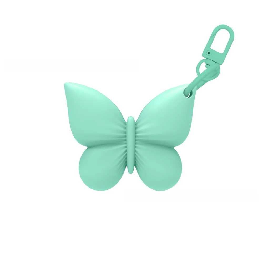 Clip-on Design Lipstick Keychain Organizer Cute Silicone Lip Gloss Holder Portable Durable Makeup Accessory Holder Gym Bag