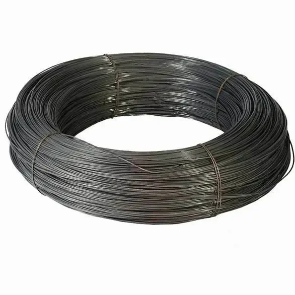 SAE1006 SAE1008 Welding Rod 5.5-12mm Steel Black Iron Wire Rod For Blacksmithing