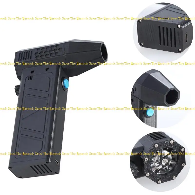 

12PF Electric Compressed Air Dusters for Computers, 130000RPM Powerful Air Dusters for PC/Keyboard 3 Power Speeds Air Blower