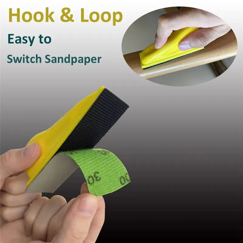 SYW-Mini Sandpaper Grind Blocks With Hook- 3.5