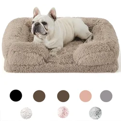 Dog Bed for Winter Puppy Bed Warm Sofa Pets Products Small Cats Mat Pet Supplies Large Baskets Beds Dogs Medium Kennel Big Home