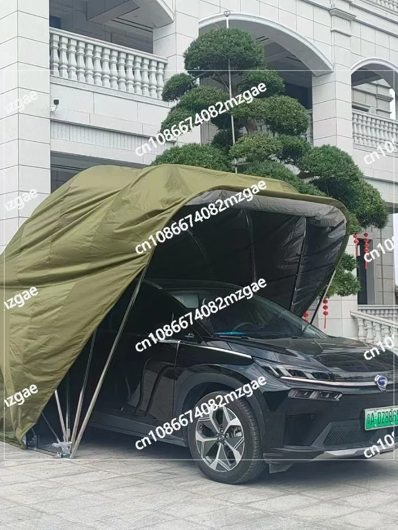 Car Awning Roof Tent Outdoor Sun Protection Rain Protection Automatic Folding Telescopic