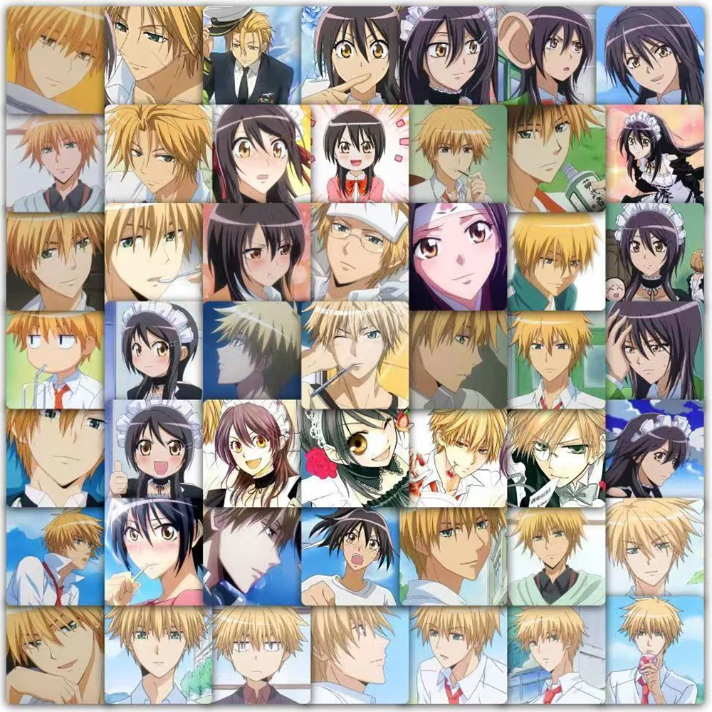 10/30/59pcs Ayuzawa Misaki Maid Sama Stickers Cool Usui Takumi Anime Sticker Scrapbooking estetica Bike Phone decalcomania impermeabile