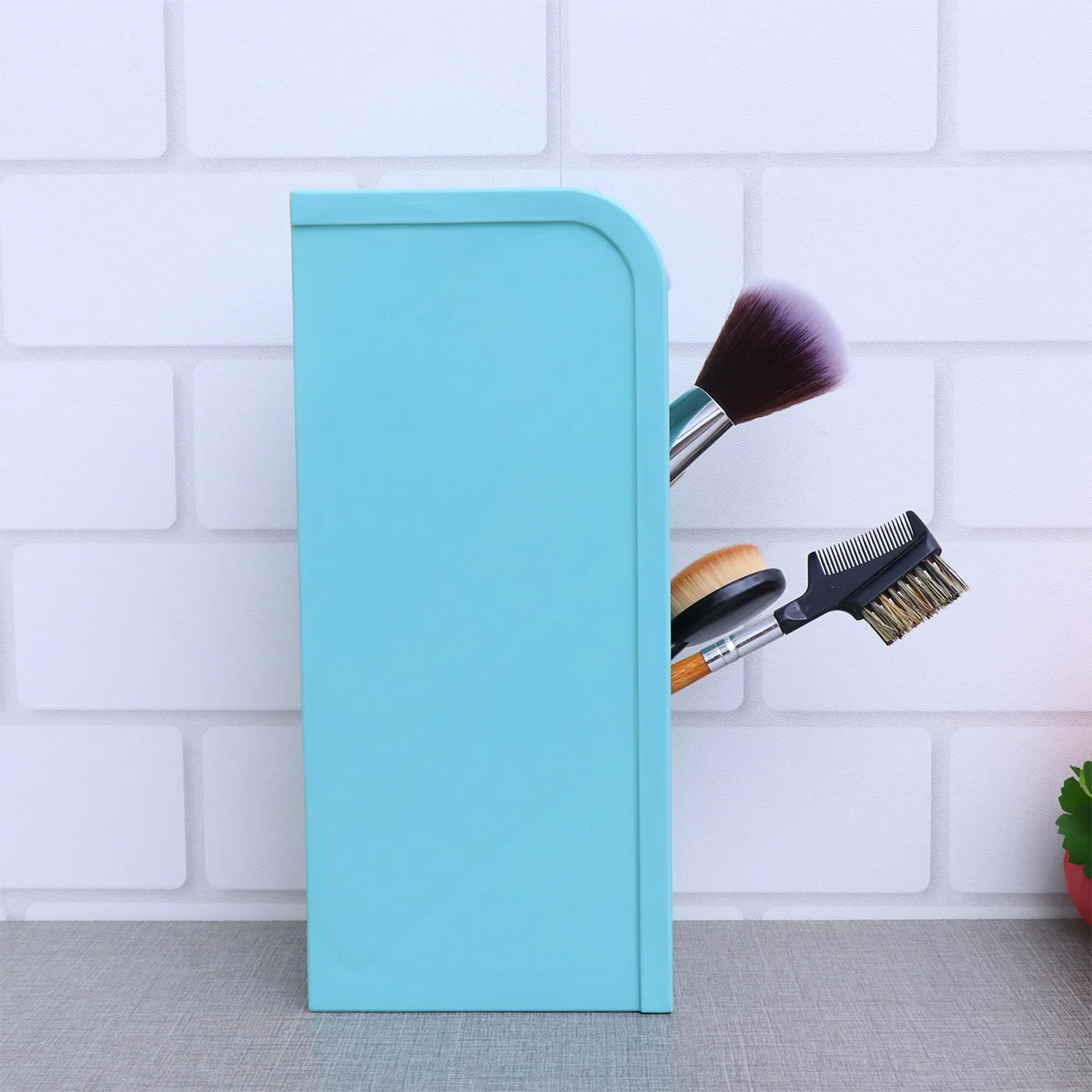 

Large Green Makeup Brush Storage Organizer Pen Holder Rack For Lipstick Mascara Pens Stationery Holder