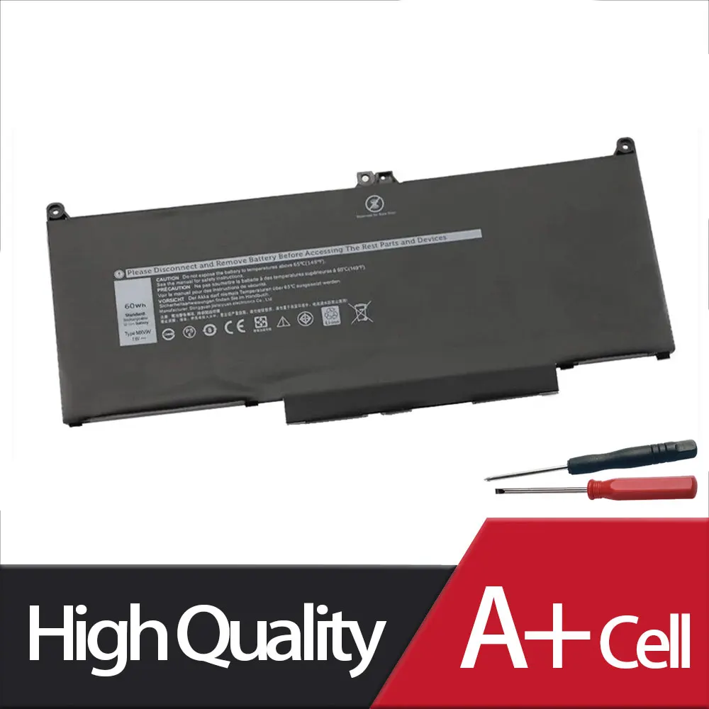 New MXV9V Laptop Battery For Dell Latitude 13 5300 5310 2-in-1 Series 7300 7400 5300 5310 5VC2M 05VC2M 829MX 0829MX 7.6V 60Wh