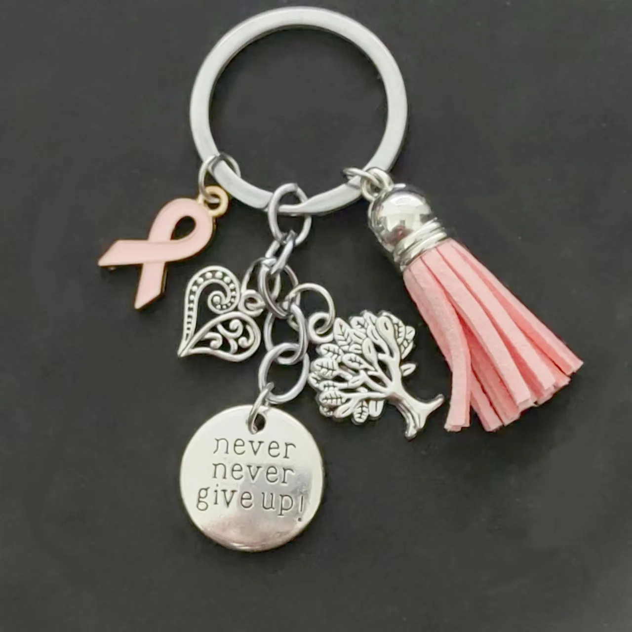 For the care of our mother, we work together and live together. Keychains are given as gifts to our families