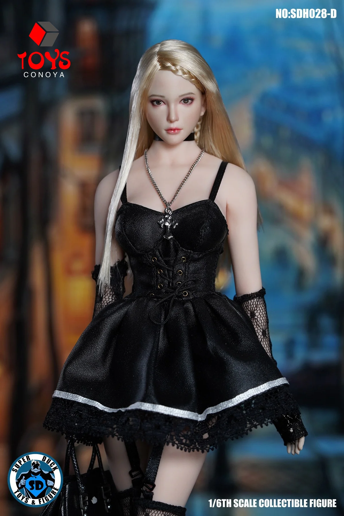 SUPER canard SDH028 1/6 échelle beauté cheveux longs tête sculpter modèle adapté 12 ''femme soldat figurine corps pâle poupées