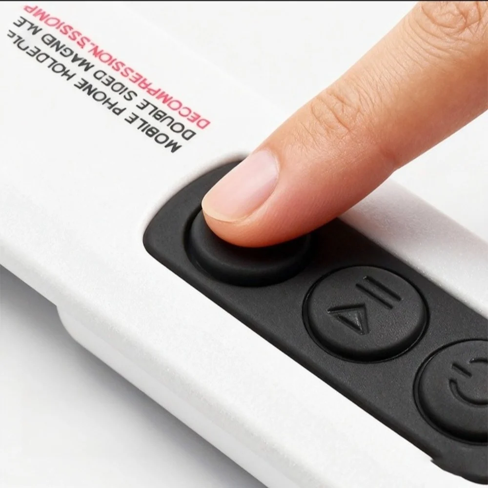 Universal Magnetic Cell Phone Holder for MagSafe Grip Stand Finger Ring Holder Decompression Button Rotatable Adjustable Bracket