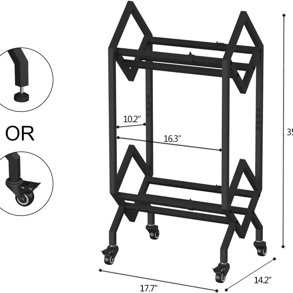 Desktop creative bookshelf Vinyl record storage rack CD record display rack, magazine storage rack Metal fine wrought iron